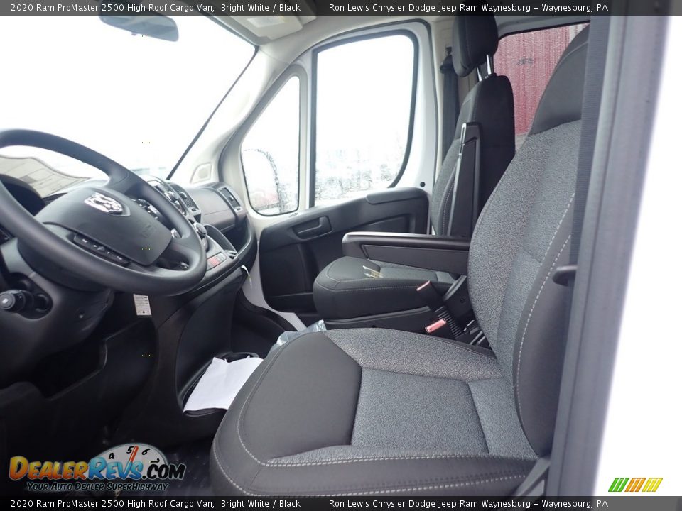2020 Ram ProMaster 2500 High Roof Cargo Van Bright White / Black Photo #13