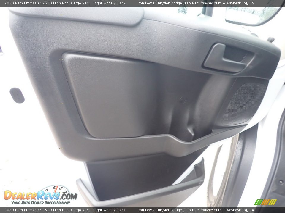 2020 Ram ProMaster 2500 High Roof Cargo Van Bright White / Black Photo #14