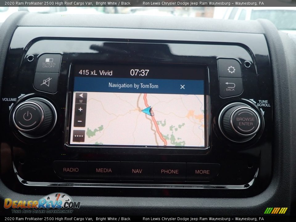 2020 Ram ProMaster 2500 High Roof Cargo Van Bright White / Black Photo #16