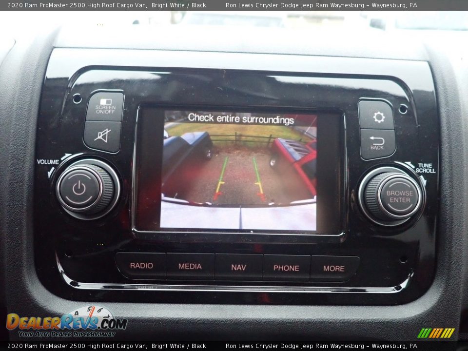 2020 Ram ProMaster 2500 High Roof Cargo Van Bright White / Black Photo #17
