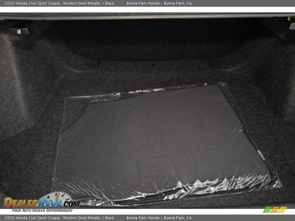 2020 Honda Civic Sport Coupe Modern Steel Metallic / Black Photo #18