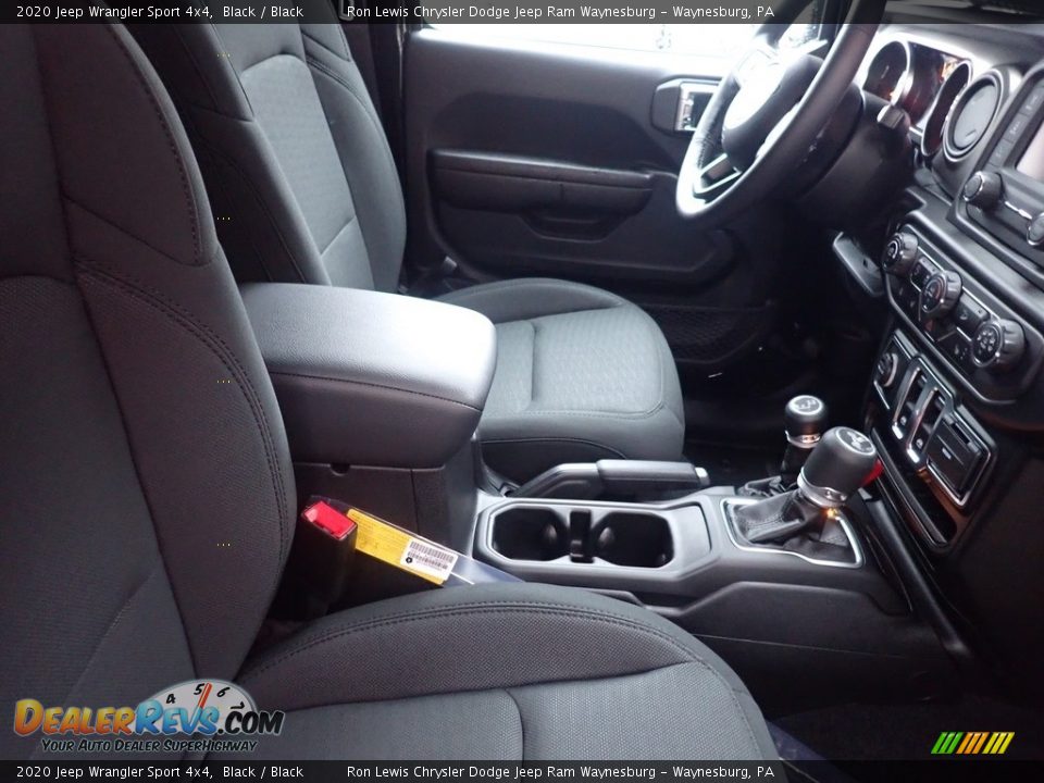 2020 Jeep Wrangler Sport 4x4 Black / Black Photo #7