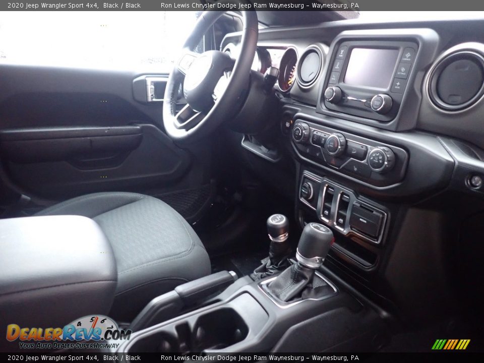 2020 Jeep Wrangler Sport 4x4 Black / Black Photo #8