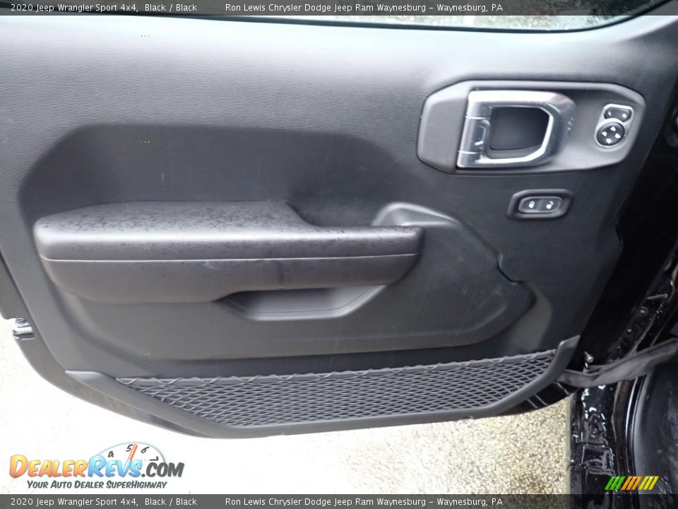 2020 Jeep Wrangler Sport 4x4 Black / Black Photo #11