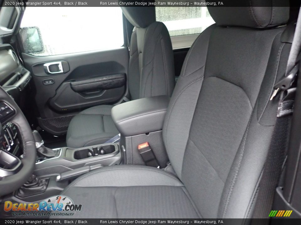 2020 Jeep Wrangler Sport 4x4 Black / Black Photo #12