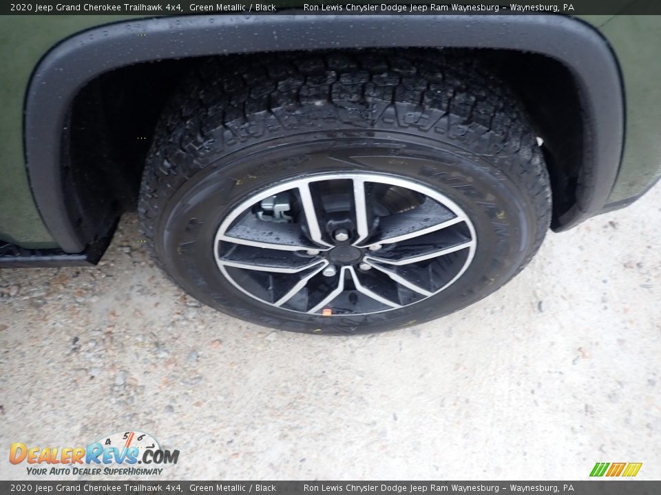 2020 Jeep Grand Cherokee Trailhawk 4x4 Green Metallic / Black Photo #9