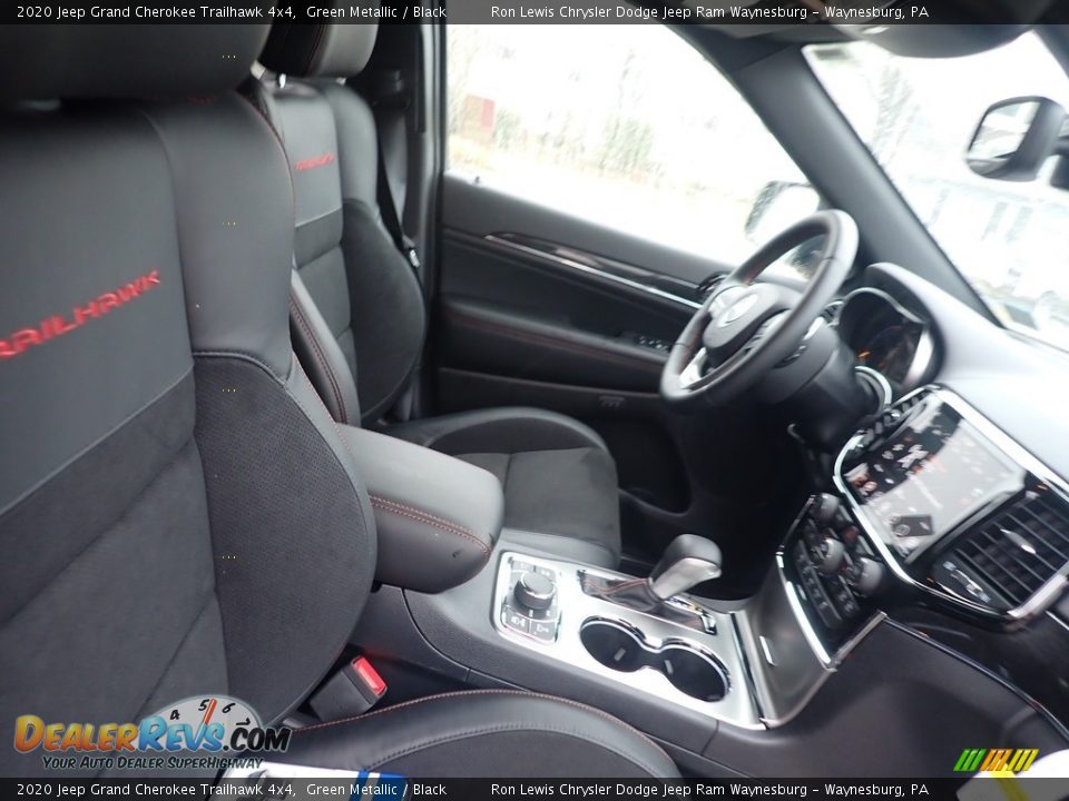 2020 Jeep Grand Cherokee Trailhawk 4x4 Green Metallic / Black Photo #10