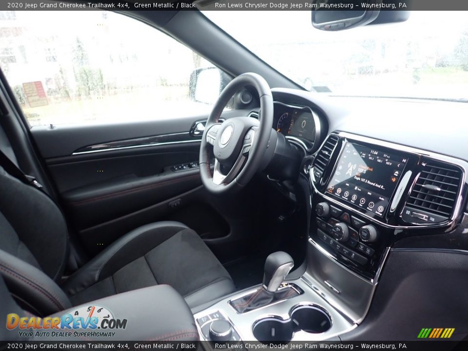 2020 Jeep Grand Cherokee Trailhawk 4x4 Green Metallic / Black Photo #11