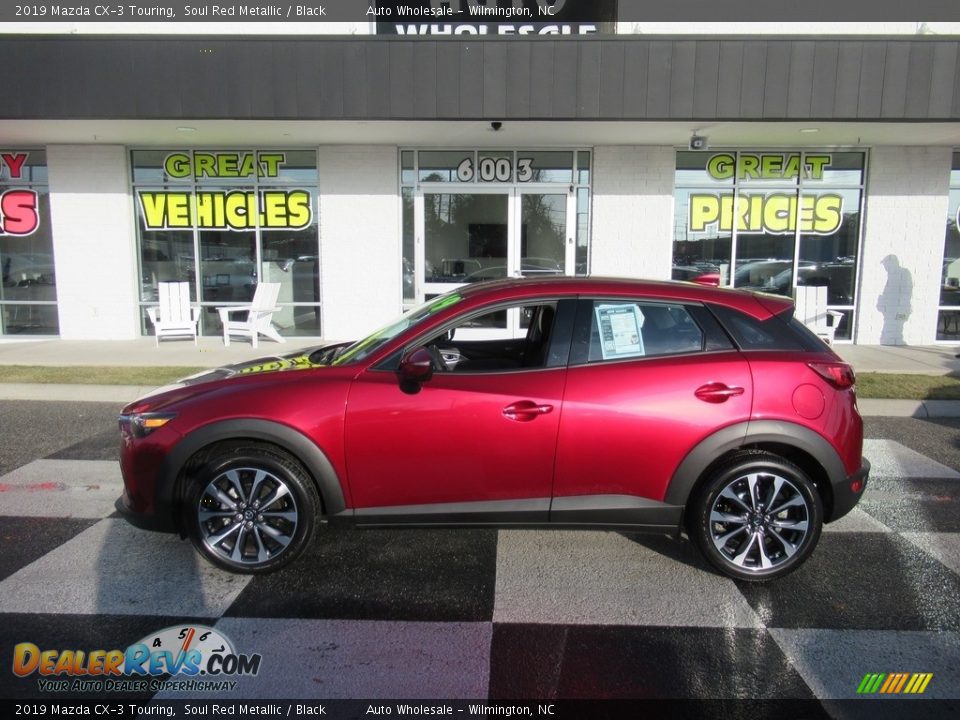 2019 Mazda CX-3 Touring Soul Red Metallic / Black Photo #1
