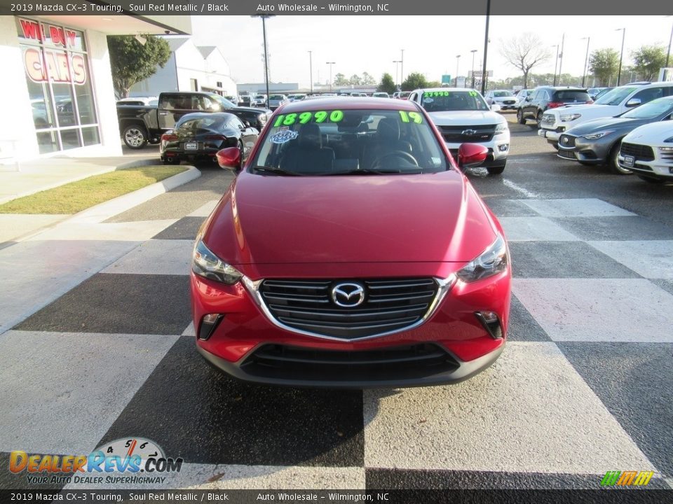 2019 Mazda CX-3 Touring Soul Red Metallic / Black Photo #2