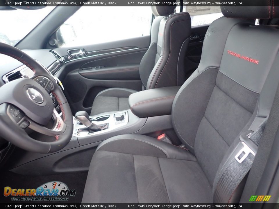 2020 Jeep Grand Cherokee Trailhawk 4x4 Green Metallic / Black Photo #14