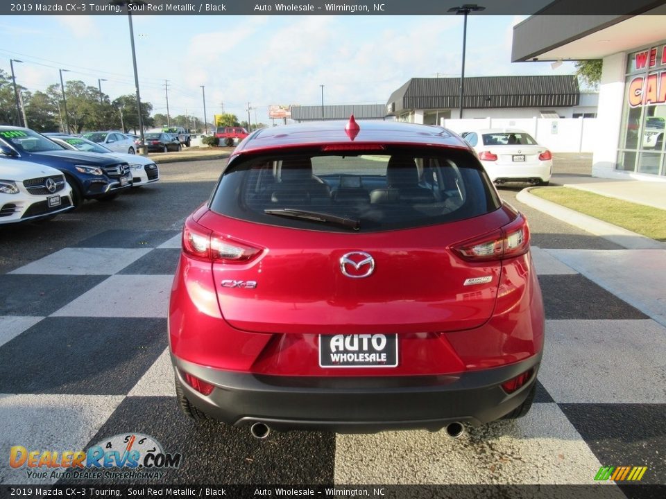 2019 Mazda CX-3 Touring Soul Red Metallic / Black Photo #4