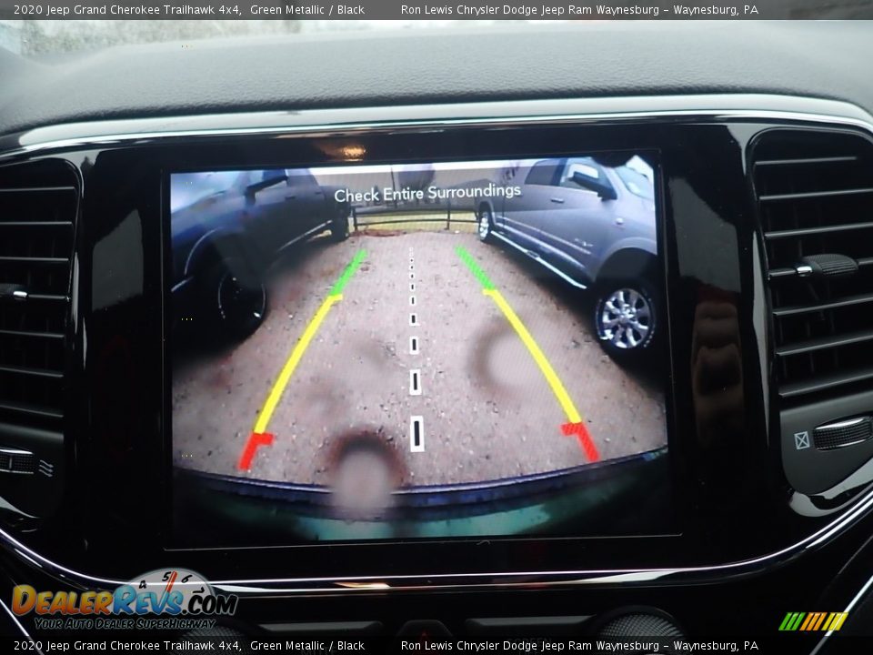 2020 Jeep Grand Cherokee Trailhawk 4x4 Green Metallic / Black Photo #19