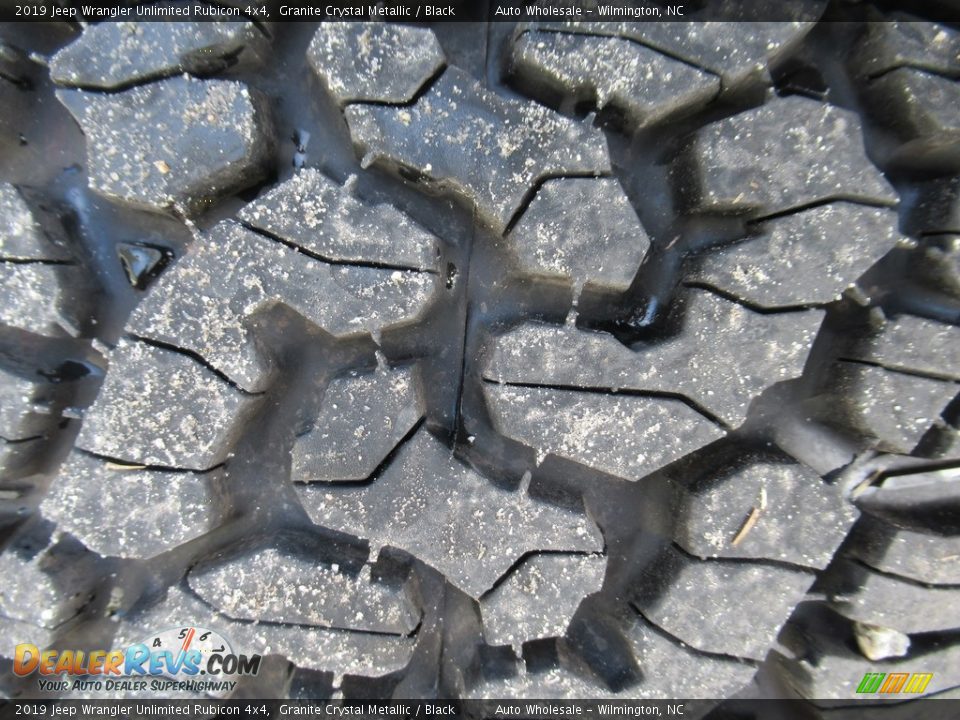2019 Jeep Wrangler Unlimited Rubicon 4x4 Granite Crystal Metallic / Black Photo #8