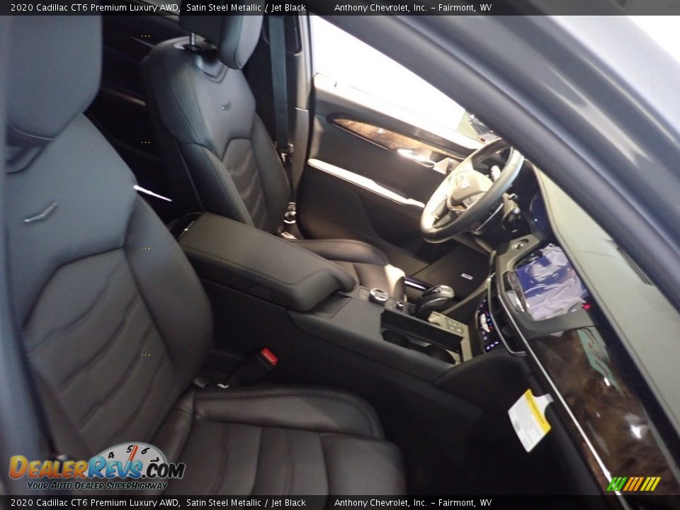 2020 Cadillac CT6 Premium Luxury AWD Satin Steel Metallic / Jet Black Photo #3