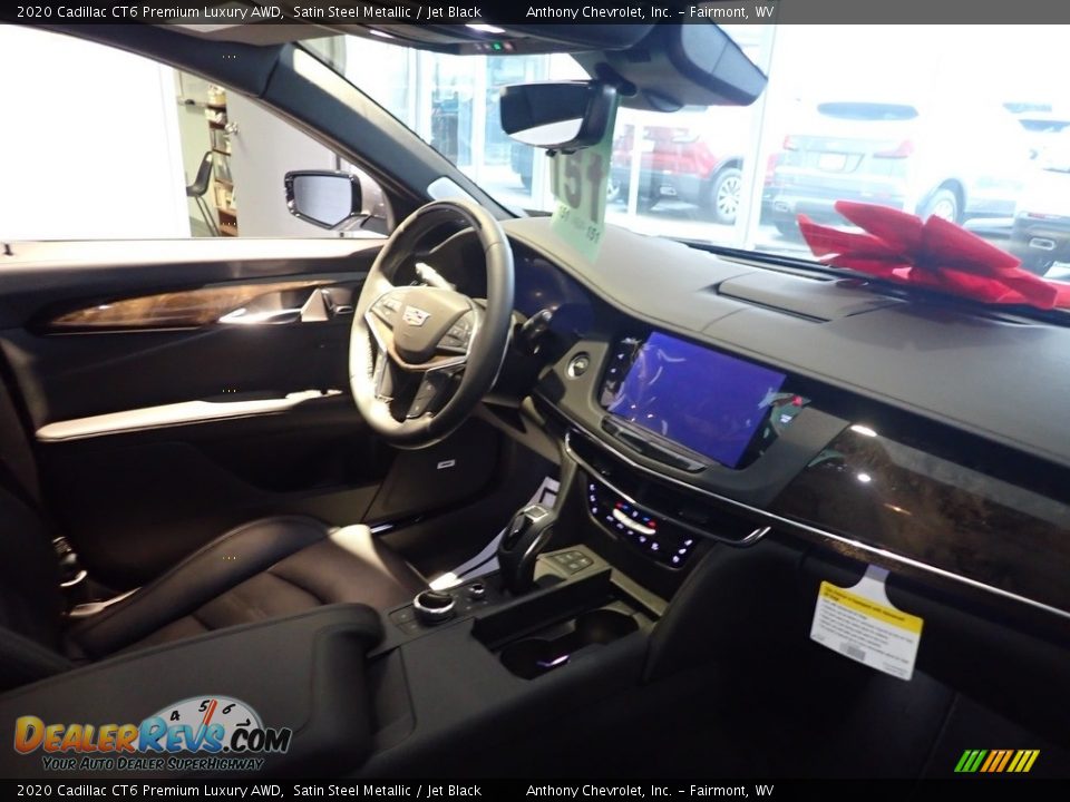 2020 Cadillac CT6 Premium Luxury AWD Satin Steel Metallic / Jet Black Photo #4