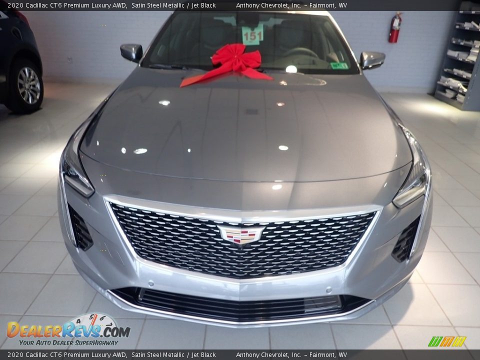 2020 Cadillac CT6 Premium Luxury AWD Satin Steel Metallic / Jet Black Photo #9