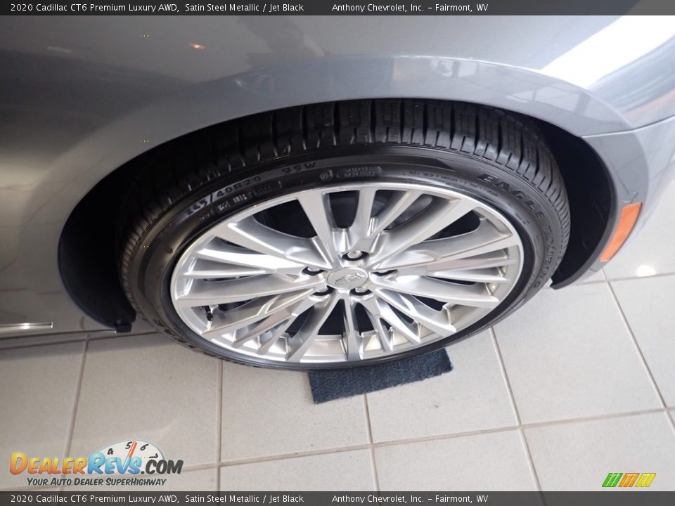 2020 Cadillac CT6 Premium Luxury AWD Satin Steel Metallic / Jet Black Photo #10