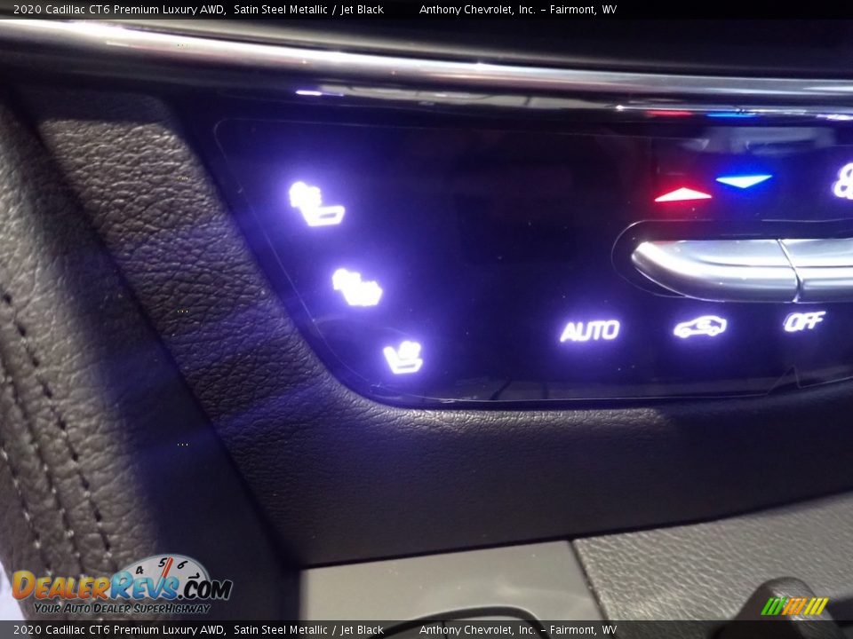 2020 Cadillac CT6 Premium Luxury AWD Satin Steel Metallic / Jet Black Photo #17