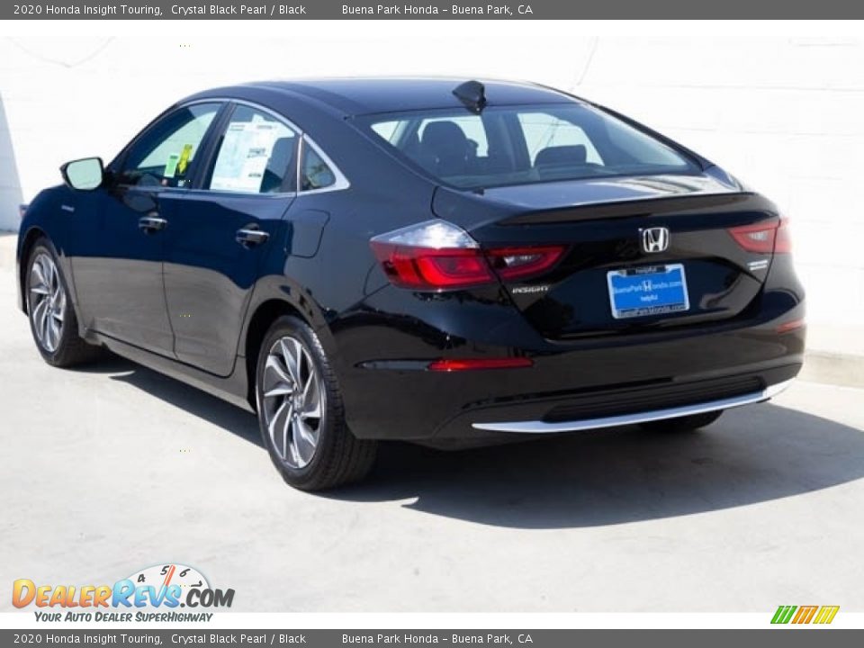 2020 Honda Insight Touring Crystal Black Pearl / Black Photo #2