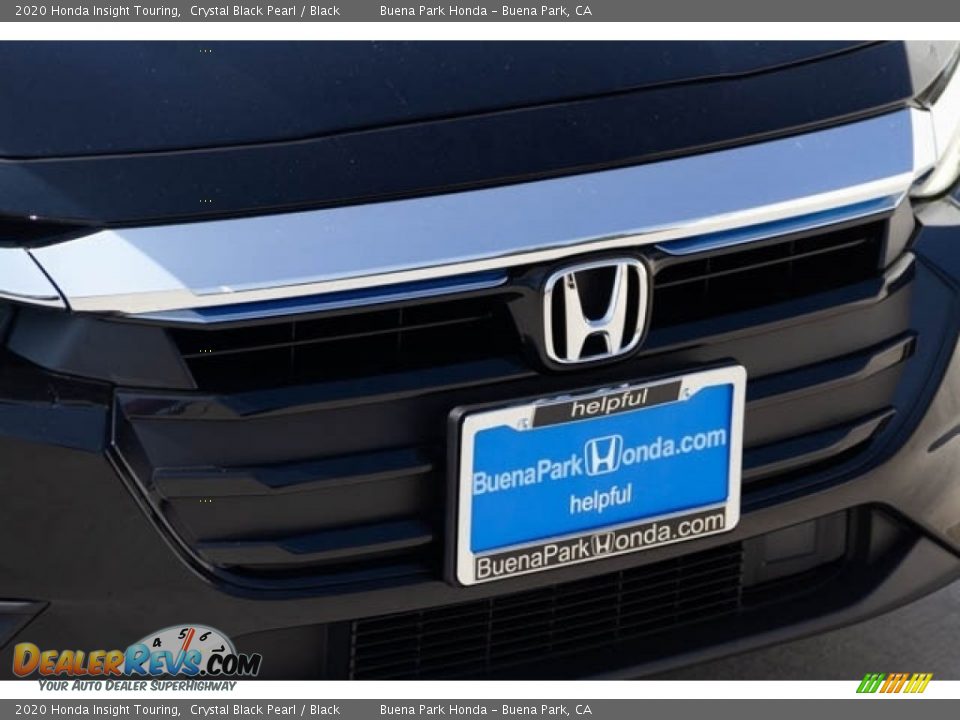 2020 Honda Insight Touring Crystal Black Pearl / Black Photo #4