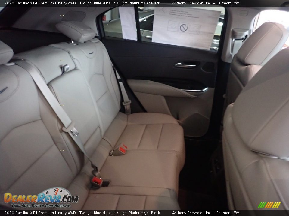 2020 Cadillac XT4 Premium Luxury AWD Twilight Blue Metallic / Light Platinum/Jet Black Photo #7