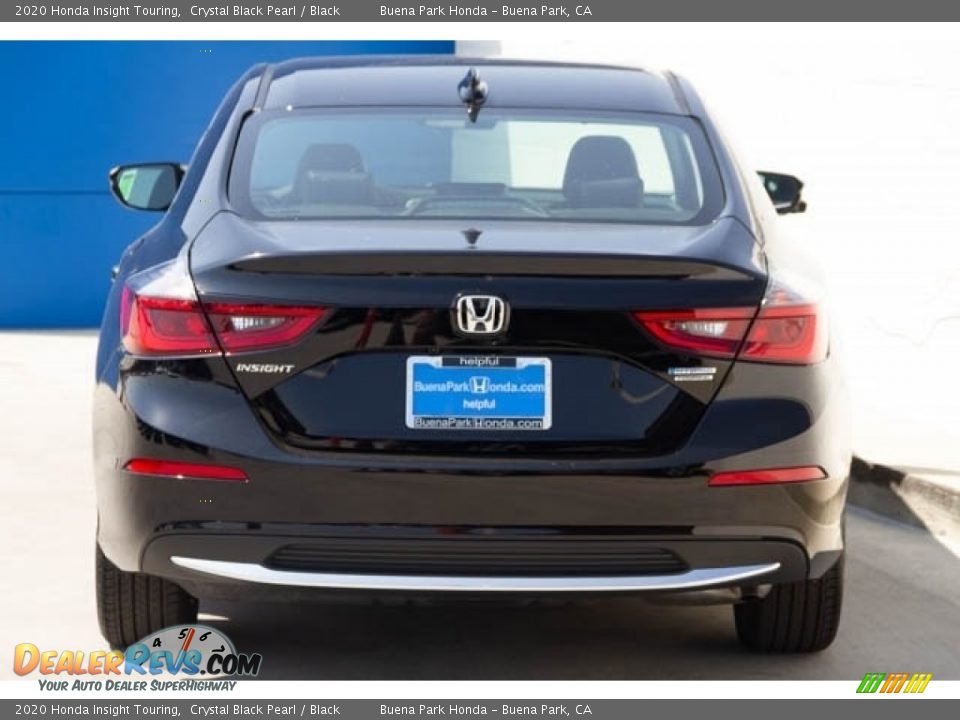 2020 Honda Insight Touring Crystal Black Pearl / Black Photo #6