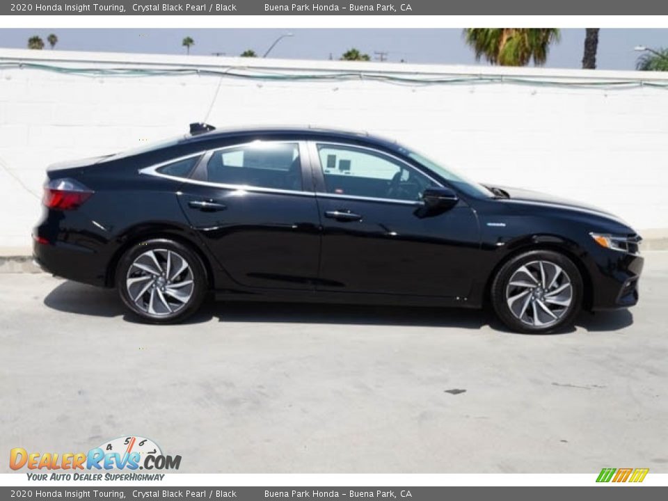 2020 Honda Insight Touring Crystal Black Pearl / Black Photo #9