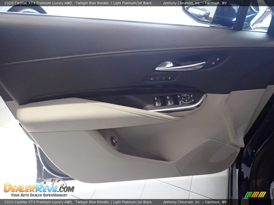 2020 Cadillac XT4 Premium Luxury AWD Twilight Blue Metallic / Light Platinum/Jet Black Photo #11