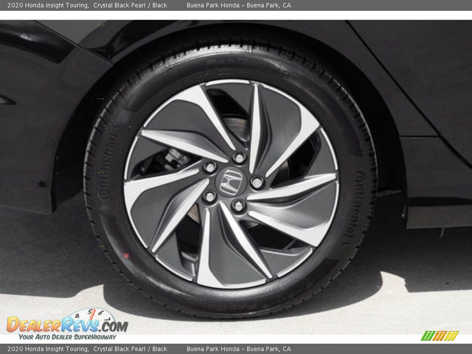 2020 Honda Insight Touring Crystal Black Pearl / Black Photo #11