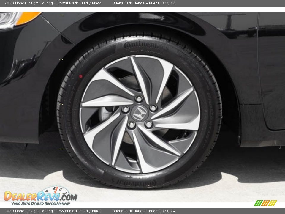 2020 Honda Insight Touring Crystal Black Pearl / Black Photo #13