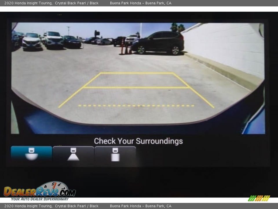 2020 Honda Insight Touring Crystal Black Pearl / Black Photo #15