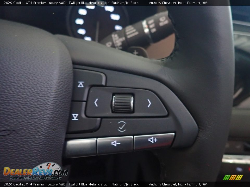 2020 Cadillac XT4 Premium Luxury AWD Twilight Blue Metallic / Light Platinum/Jet Black Photo #15