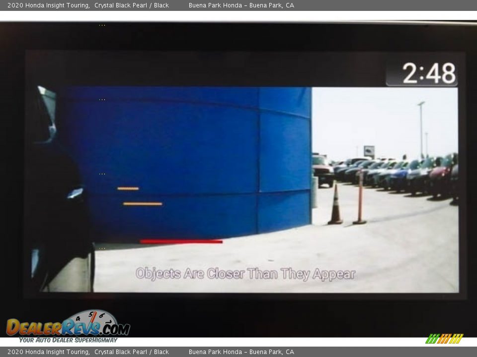 2020 Honda Insight Touring Crystal Black Pearl / Black Photo #16