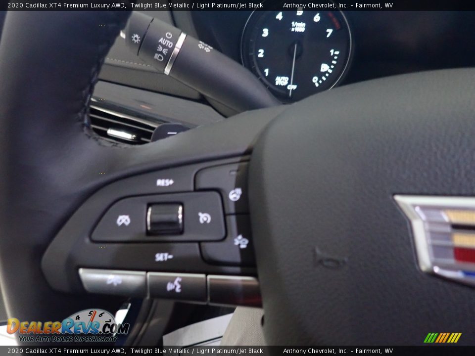 2020 Cadillac XT4 Premium Luxury AWD Twilight Blue Metallic / Light Platinum/Jet Black Photo #16