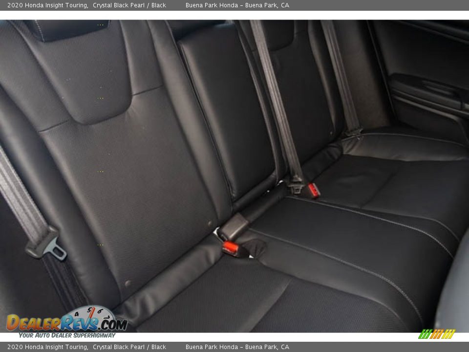 2020 Honda Insight Touring Crystal Black Pearl / Black Photo #31