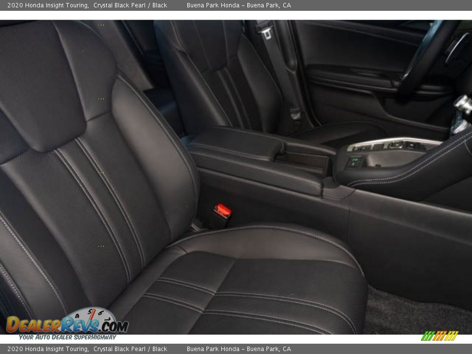 2020 Honda Insight Touring Crystal Black Pearl / Black Photo #33