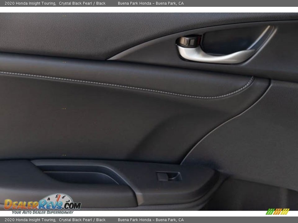 2020 Honda Insight Touring Crystal Black Pearl / Black Photo #36