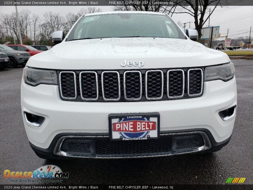 2020 Jeep Grand Cherokee Limited 4x4 Bright White / Black Photo #2