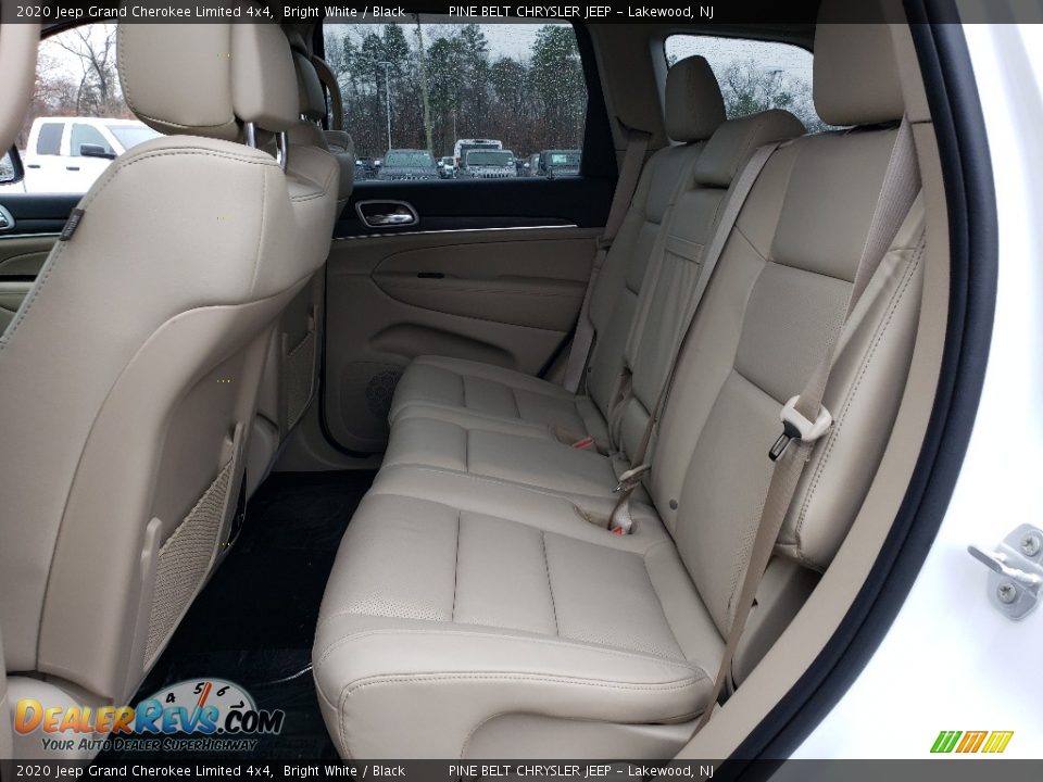 2020 Jeep Grand Cherokee Limited 4x4 Bright White / Black Photo #6