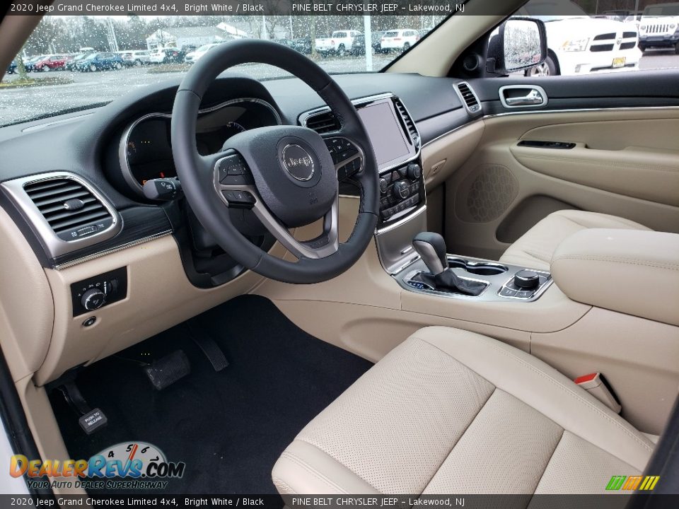 2020 Jeep Grand Cherokee Limited 4x4 Bright White / Black Photo #7