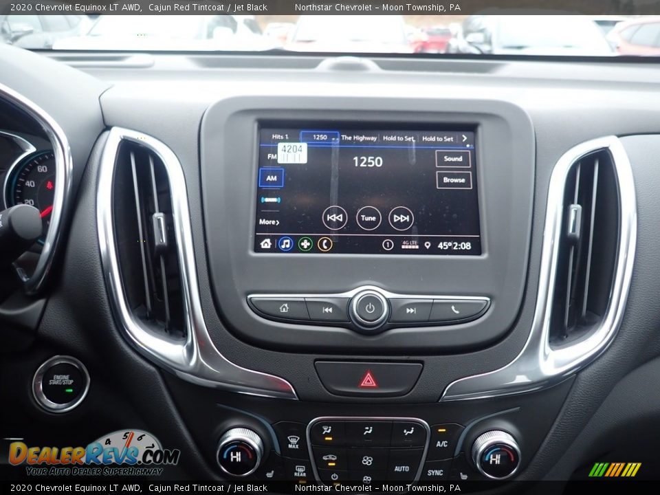 2020 Chevrolet Equinox LT AWD Cajun Red Tintcoat / Jet Black Photo #17