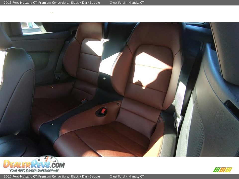 2015 Ford Mustang GT Premium Convertible Black / Dark Saddle Photo #18