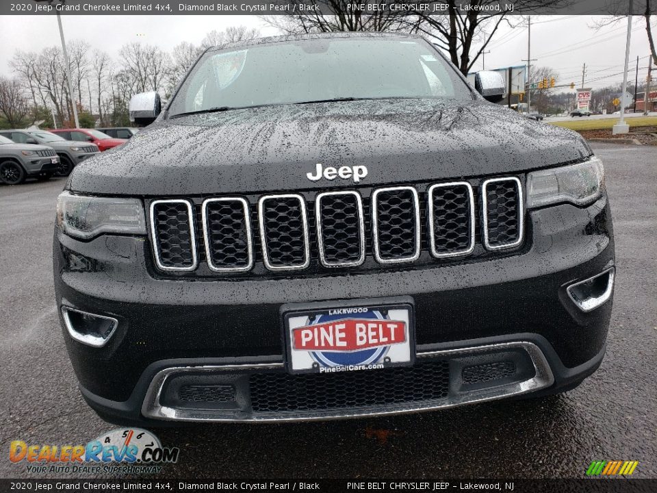 2020 Jeep Grand Cherokee Limited 4x4 Diamond Black Crystal Pearl / Black Photo #2