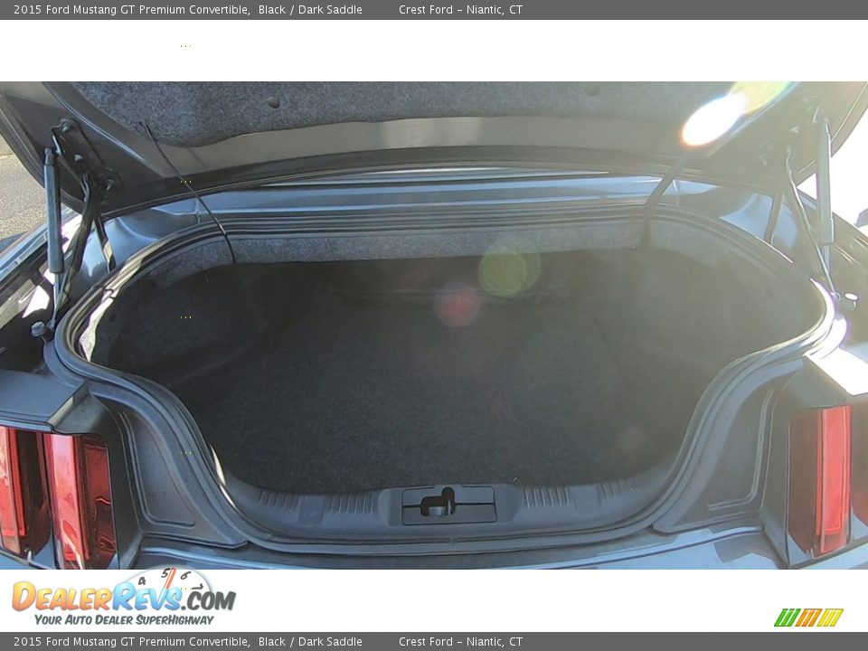 2015 Ford Mustang GT Premium Convertible Black / Dark Saddle Photo #21