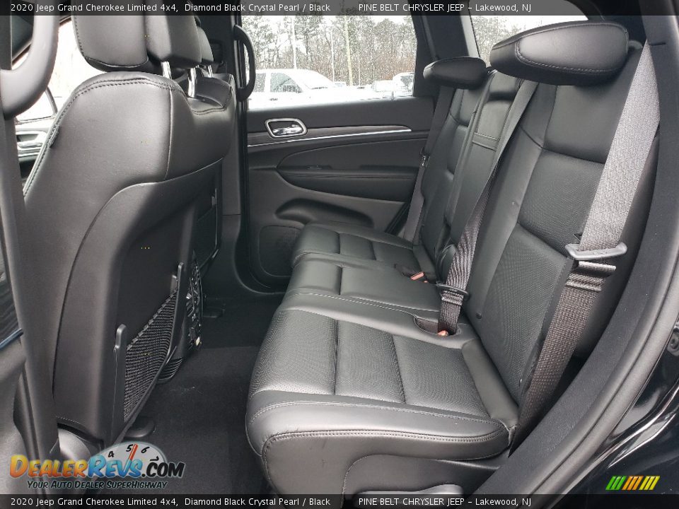 2020 Jeep Grand Cherokee Limited 4x4 Diamond Black Crystal Pearl / Black Photo #6