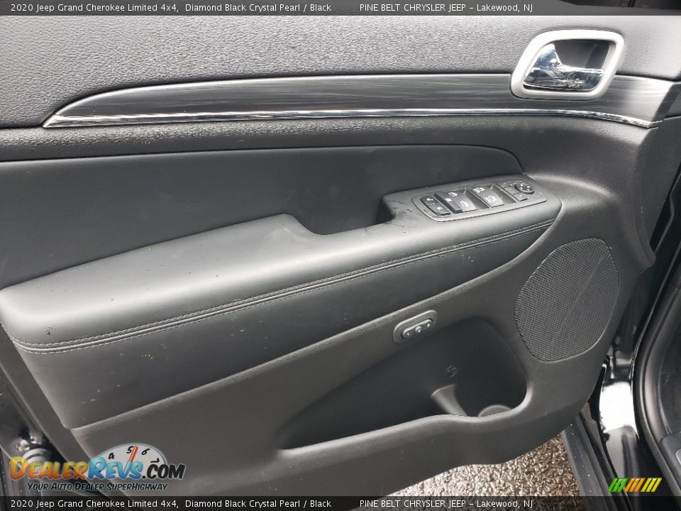 2020 Jeep Grand Cherokee Limited 4x4 Diamond Black Crystal Pearl / Black Photo #8