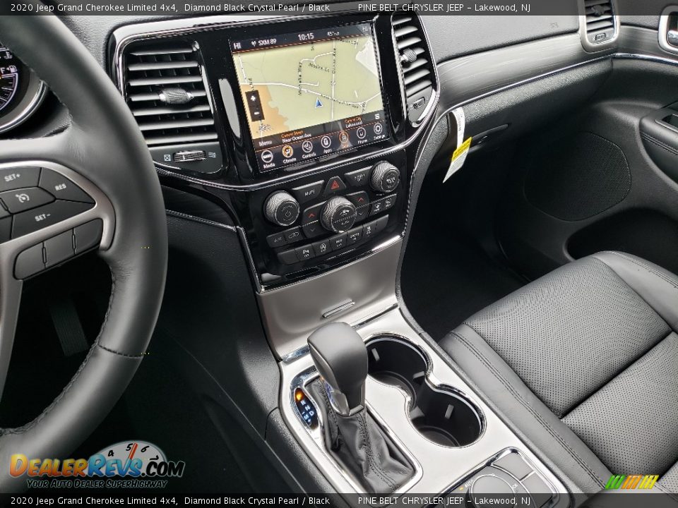 2020 Jeep Grand Cherokee Limited 4x4 Diamond Black Crystal Pearl / Black Photo #10
