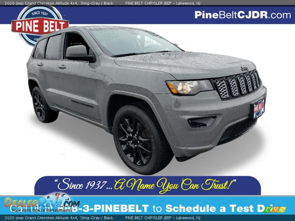 2020 Jeep Grand Cherokee Altitude 4x4 Sting-Gray / Black Photo #1