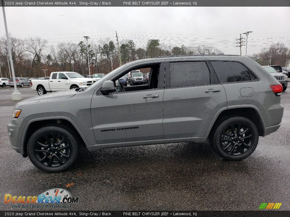 2020 Jeep Grand Cherokee Altitude 4x4 Sting-Gray / Black Photo #3